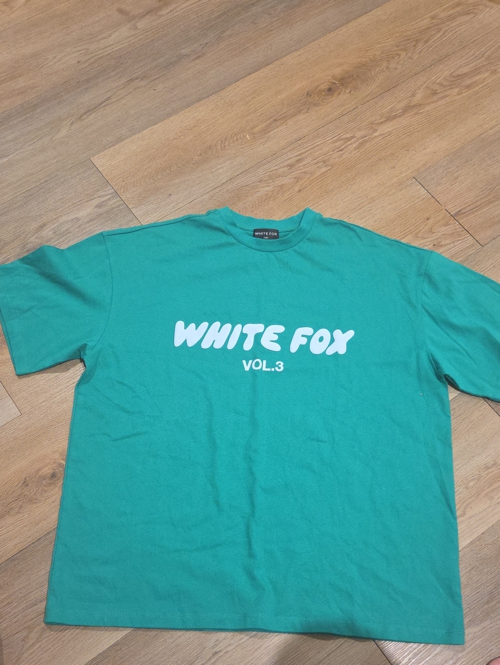White Fox Boutique Teal Graphic Short Sleeve Tee